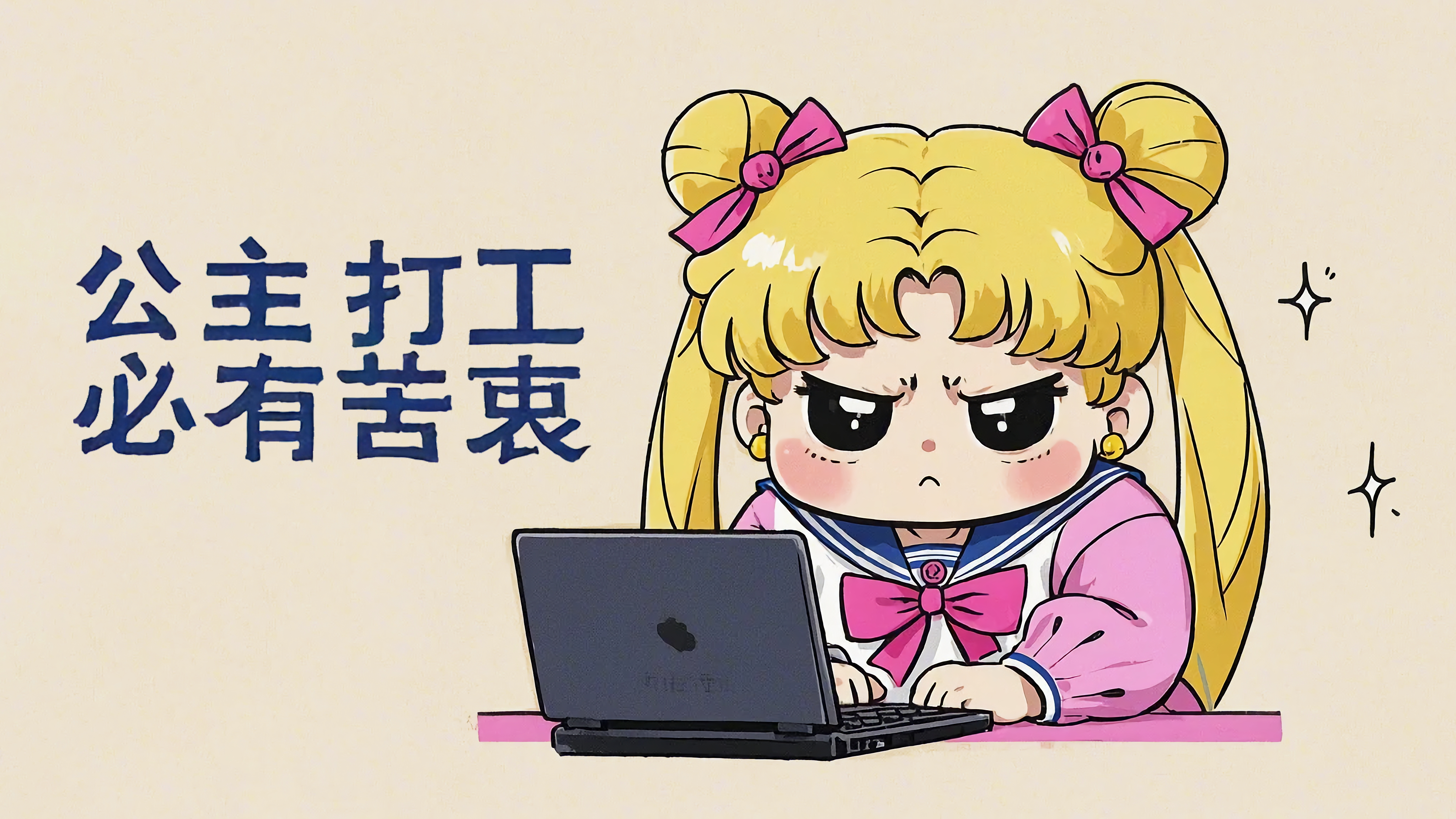 公主打工必有苦衷