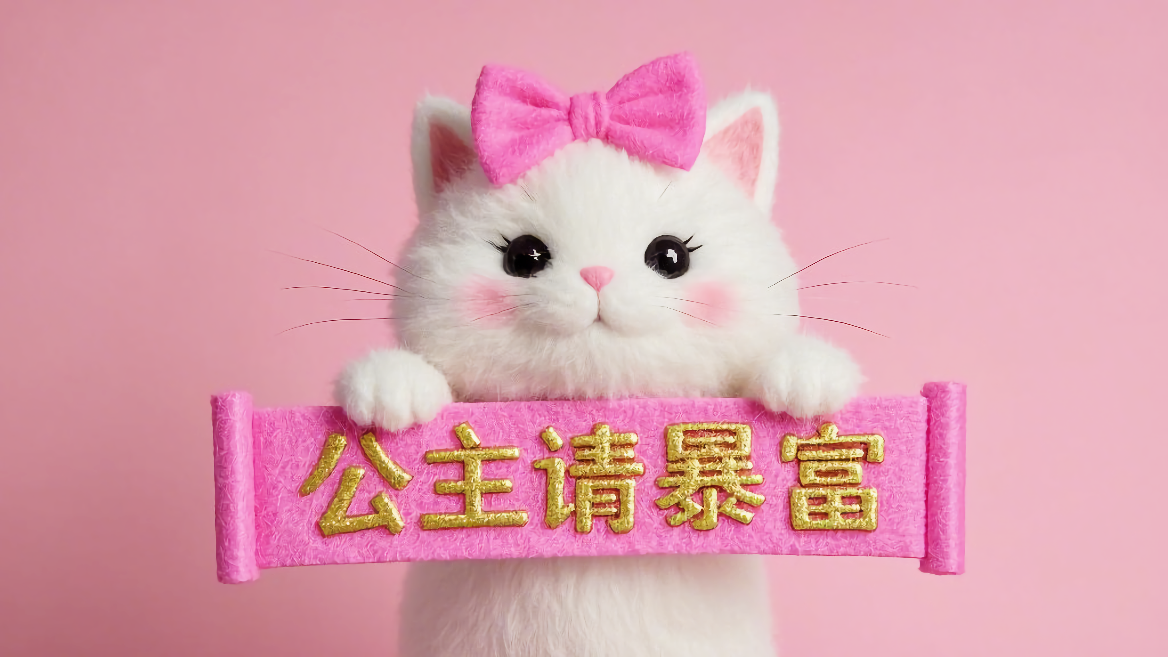 可爱猫咪公主请暴富