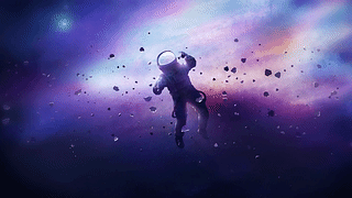 炫彩宇宙宇航员 Colorful cosmonaut