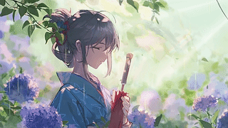 夏の雨——夜莺Night