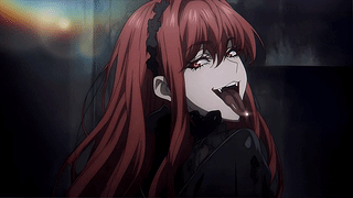 红发少女/Red Hair Anime Girl