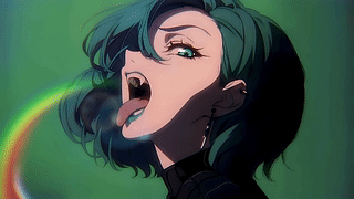 虎牙少女/Anime Girl With Fangs