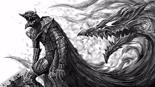 格斯 —— 黑暗之兽（《剑风传奇》）/Guts - Beast of Darkness (Berserk) 动态壁纸 | 作者：Ryluth