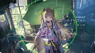 【4K | 多种自定义】缪尔赛思 雨夜——夜莺Night【明日方舟】