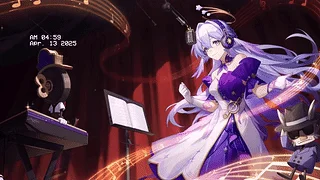 【4K 人物和背景自定义】星穹铁道 知更鸟 下一首歌之前
