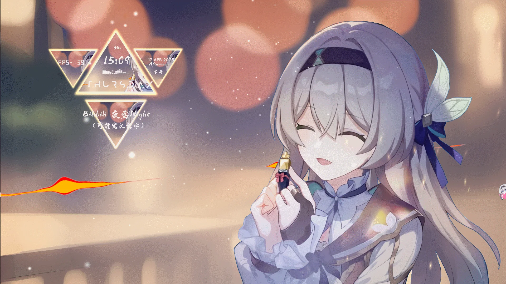 【4k 高度自定义】流萤  匹诺康尼之约——夜莺Night【崩坏星穹铁道】