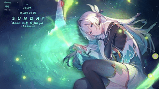 【4K】Firefly Mirror 流萤 镜中萤火——夜莺Night【崩坏星穹铁道】