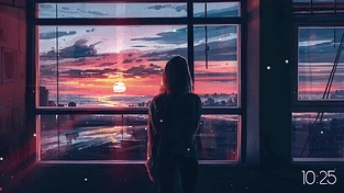 dusk. 动态壁纸 | 作者：萧故