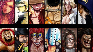 《海贼王》最恶的世代12人/one piece 12 worst generation