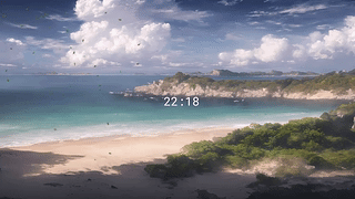 夏日海滩4K(有声)