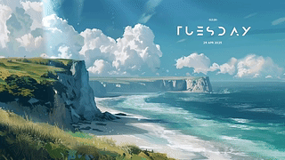 奇幻风格的海岸景观/coastal landscape fantasy style