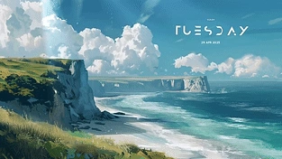奇幻风格的海岸景观/coastal landscape fantasy style 动态壁纸 | 作者：SalyutSash