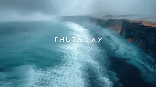 [火山地质系列] 玄武岩黑沙海岸线景观/nature landscape with black sand beach