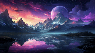 美丽的山峦景观 2/beautiful mountains landscape 2