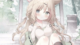 白玉小猫娘