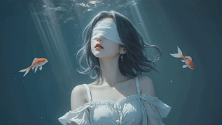 吊带海底女神
