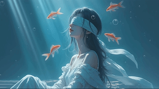 浪漫海底女神