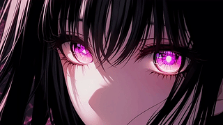 粉瞳少女