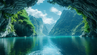 青山绿水大峡谷
