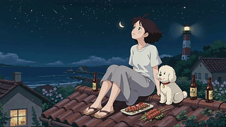 治愈宫崎骏夏夜