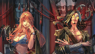 海贼王乌索普和娜美的未来/one piece usopp and nami future fanart
