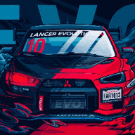 4k 三菱EVO X