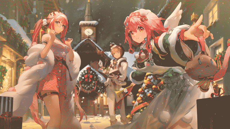 【明日方舟】2023圣诞节（村长洋洋）