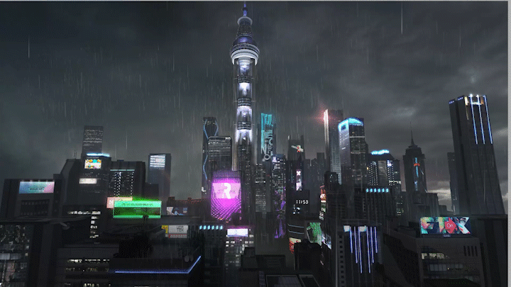 4K-赛博雨夜