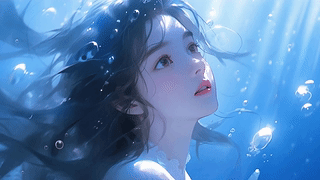 清纯海底少女