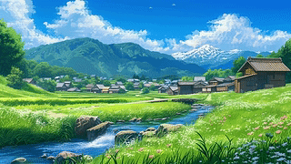 唯美夏日乡村