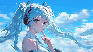 唯美天空初音