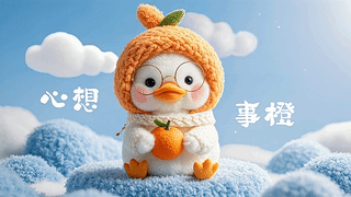 心想事成可爱鸭