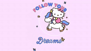 Hello Kitty骑驴猫