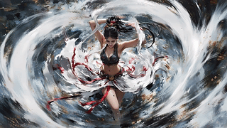 武侠风女孩