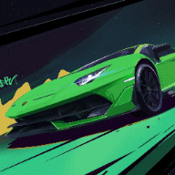 王牌竞速-兰博基尼AVENTADOR SVJ（自定义音频响应）