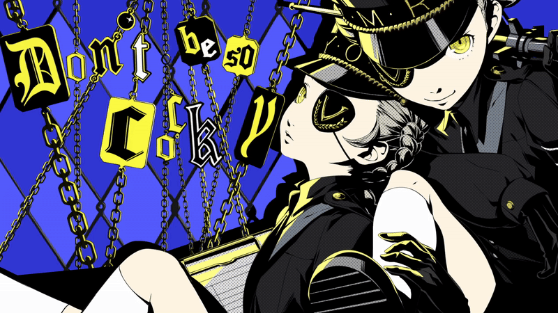 【Persona/女神异闻录/P5R】卡萝莉娜&芮丝汀娜