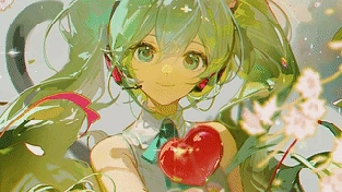 初音未来 动态壁纸 | 作者：冷鸟hanser贴贴
