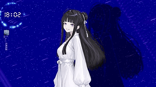 银河大帝——安和昴（常驻眨眼动画） Galactic Emperor - An and Subaru (resident blink animation)