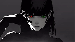 暗黑异瞳少女