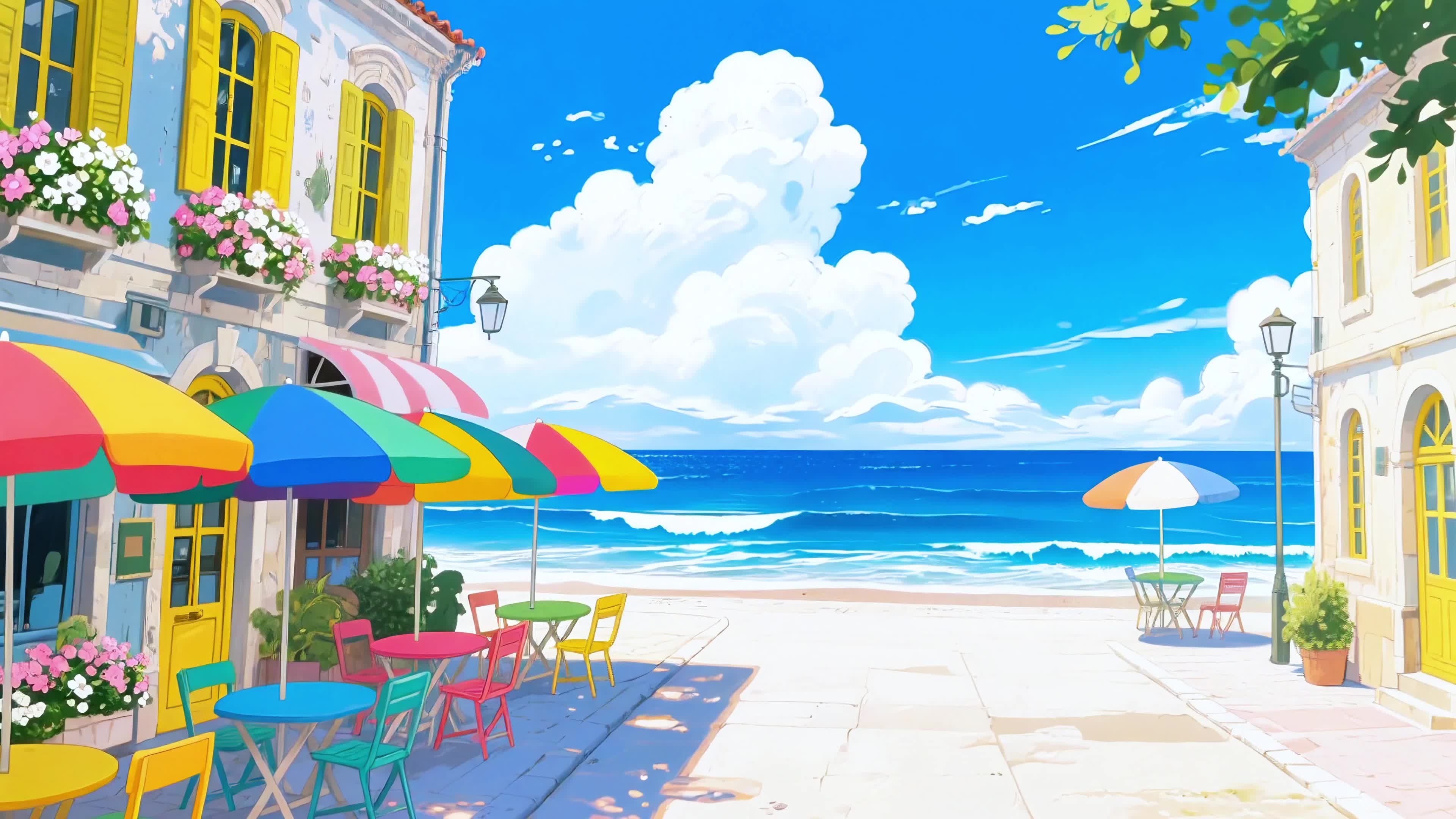 海岸花街