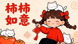 可爱女孩