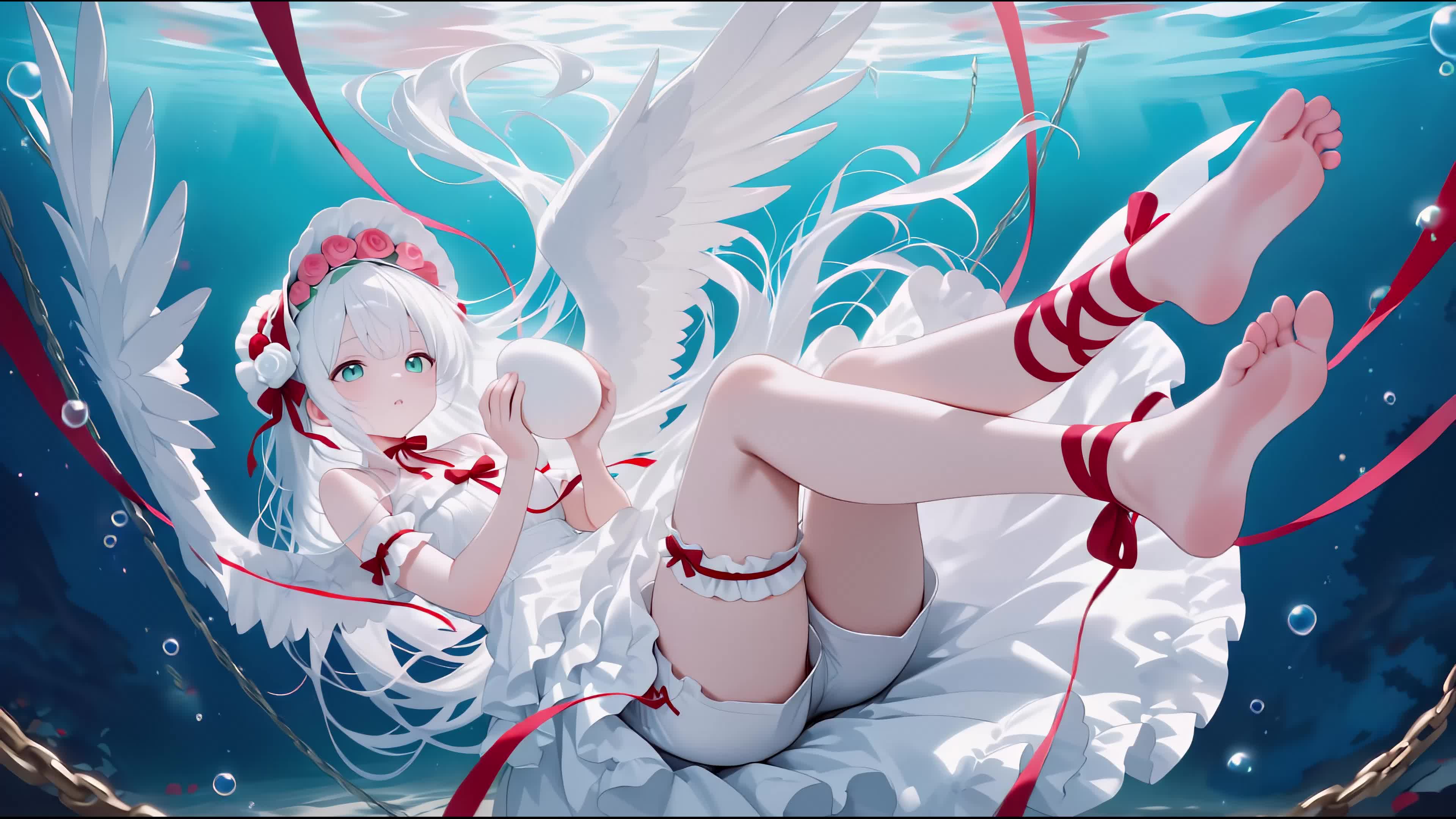 水下女孩