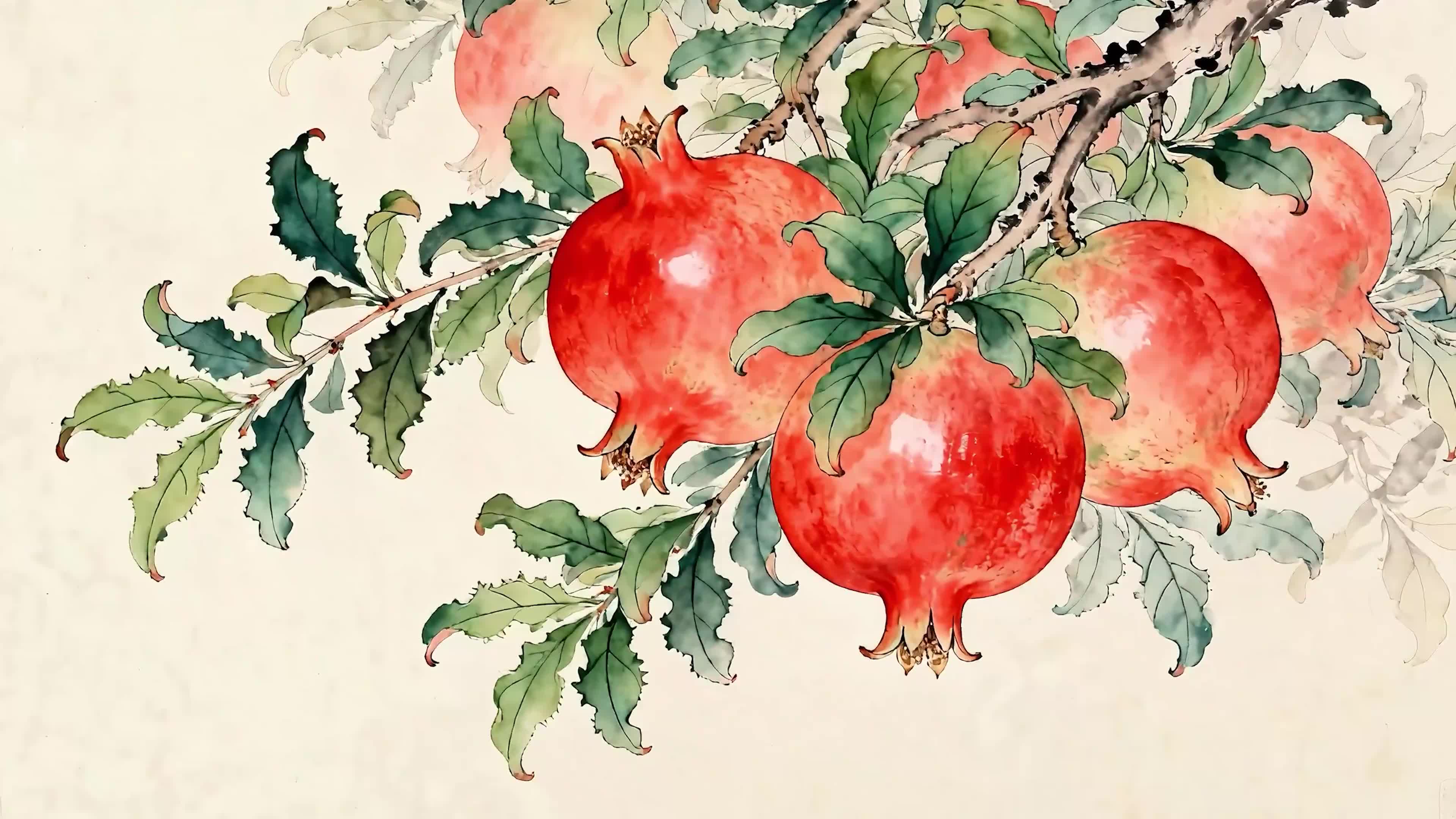 石榴花