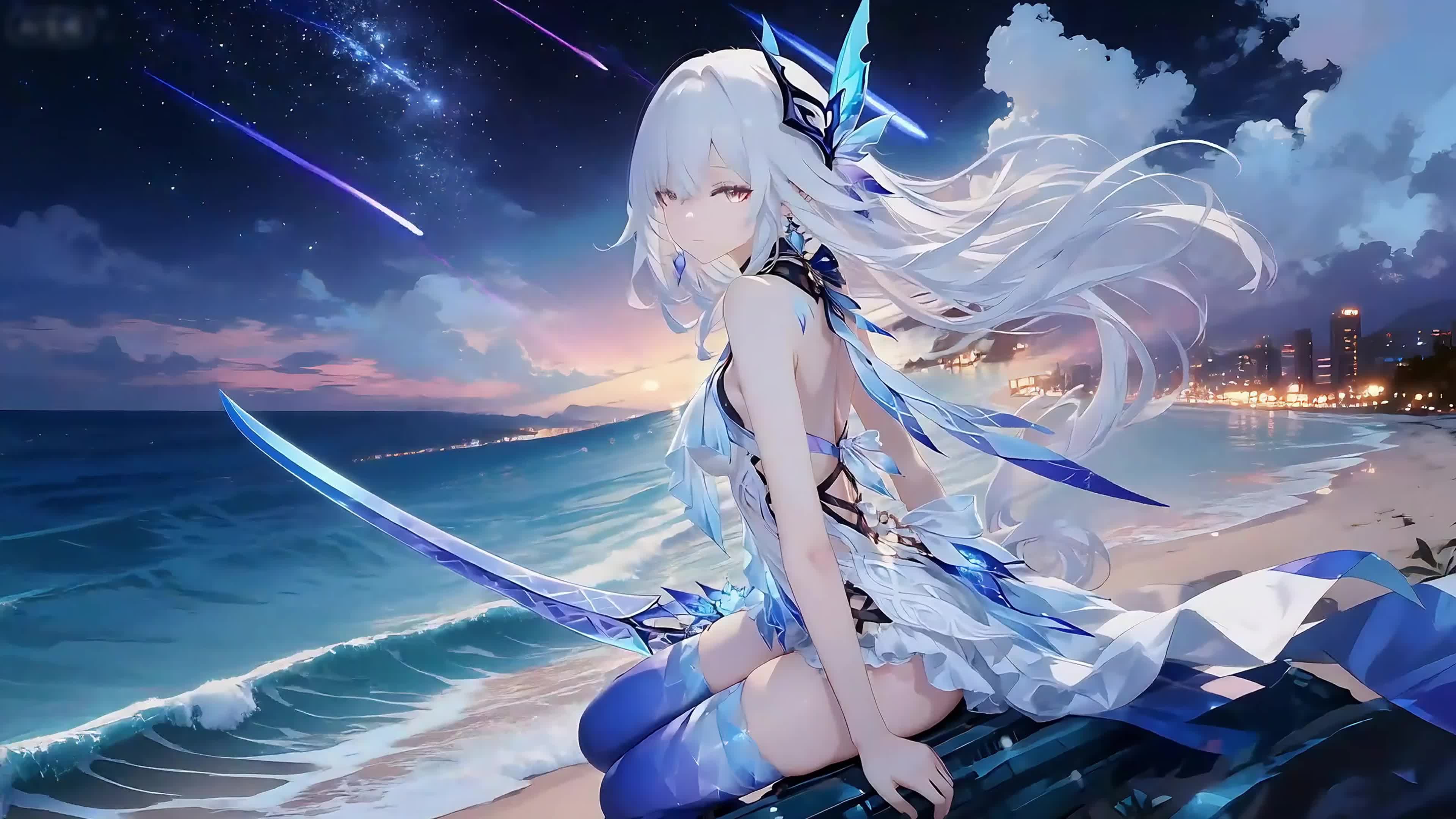 海边女孩