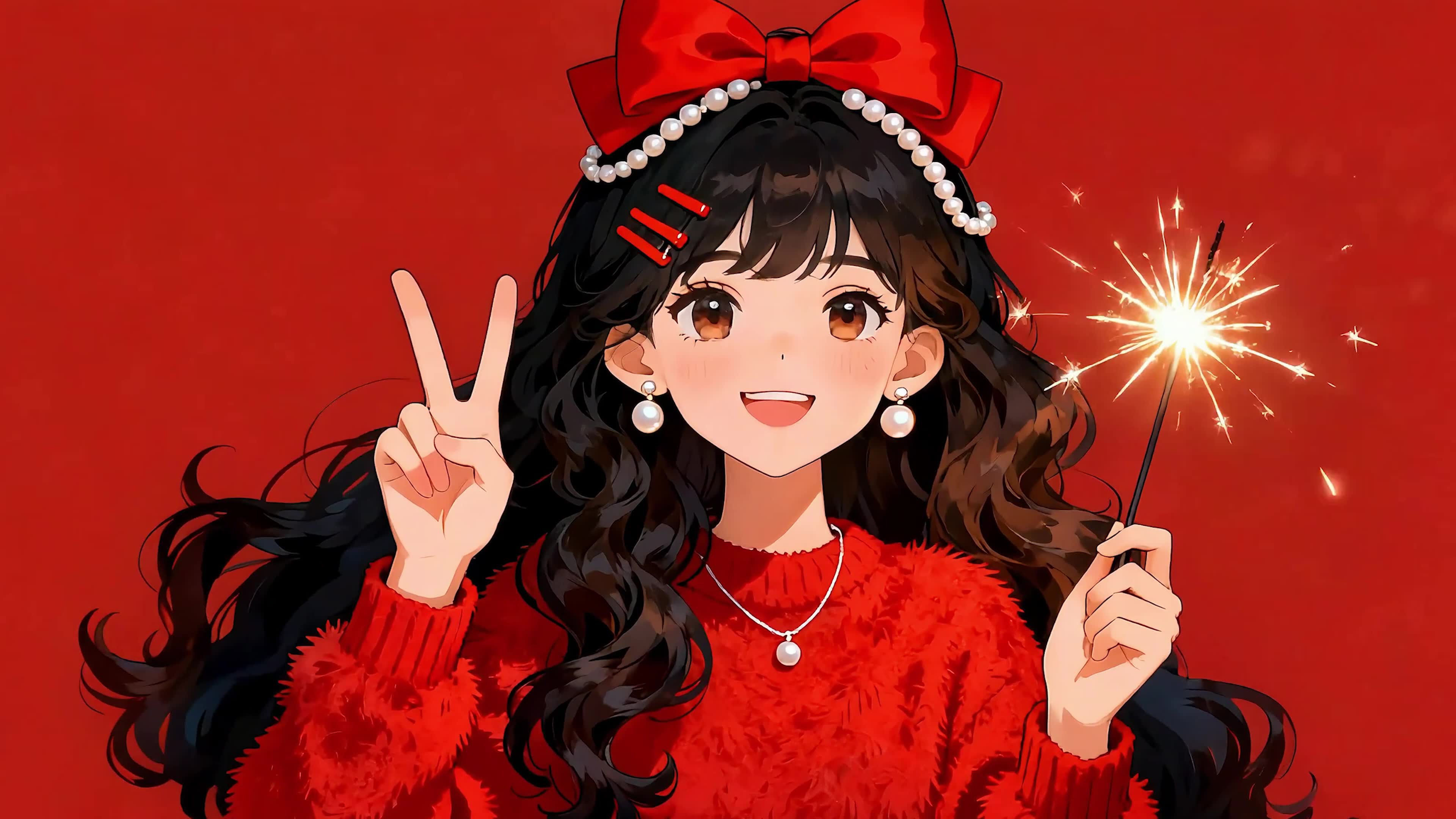 可爱女孩