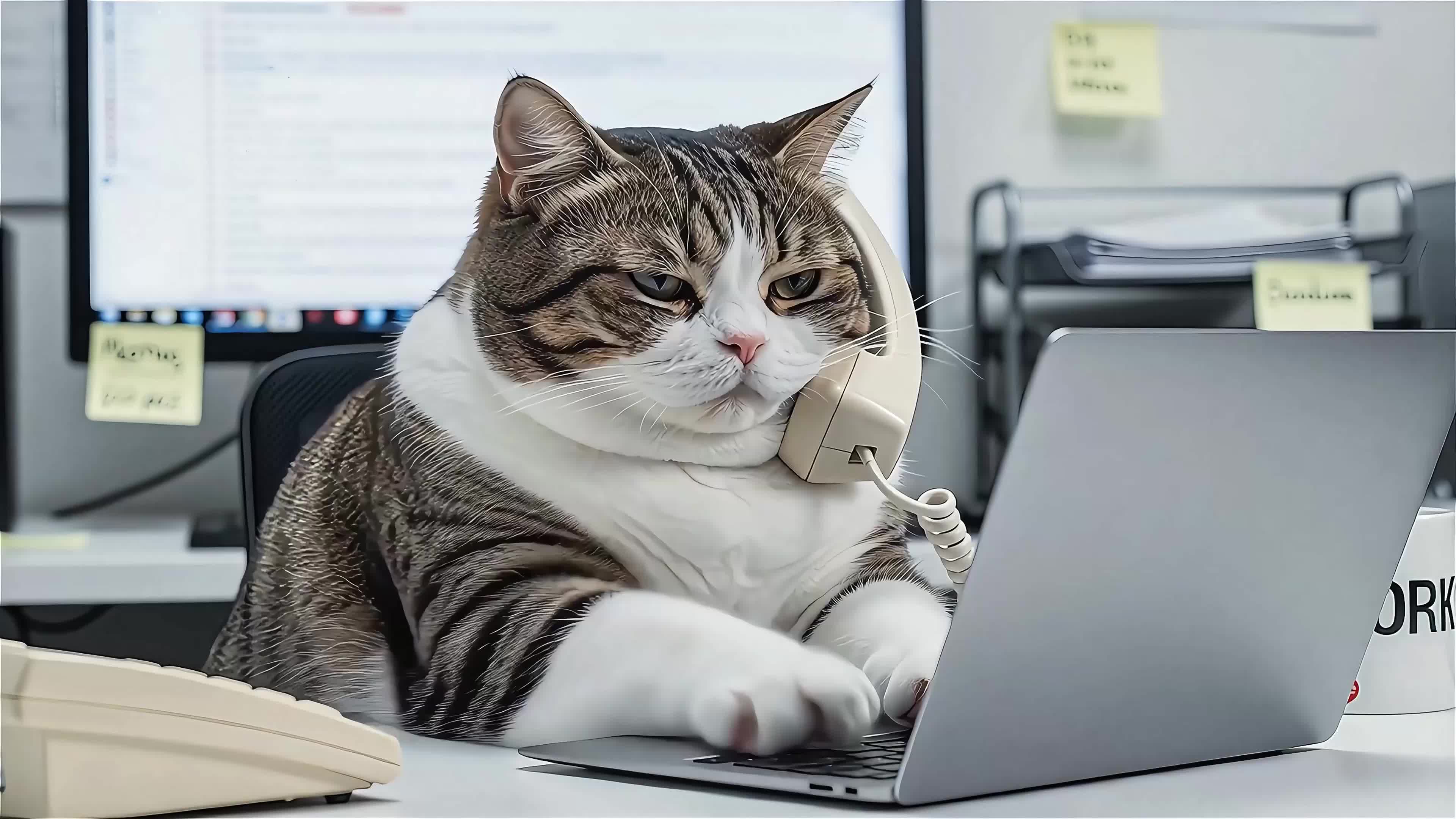 暴躁客服猫