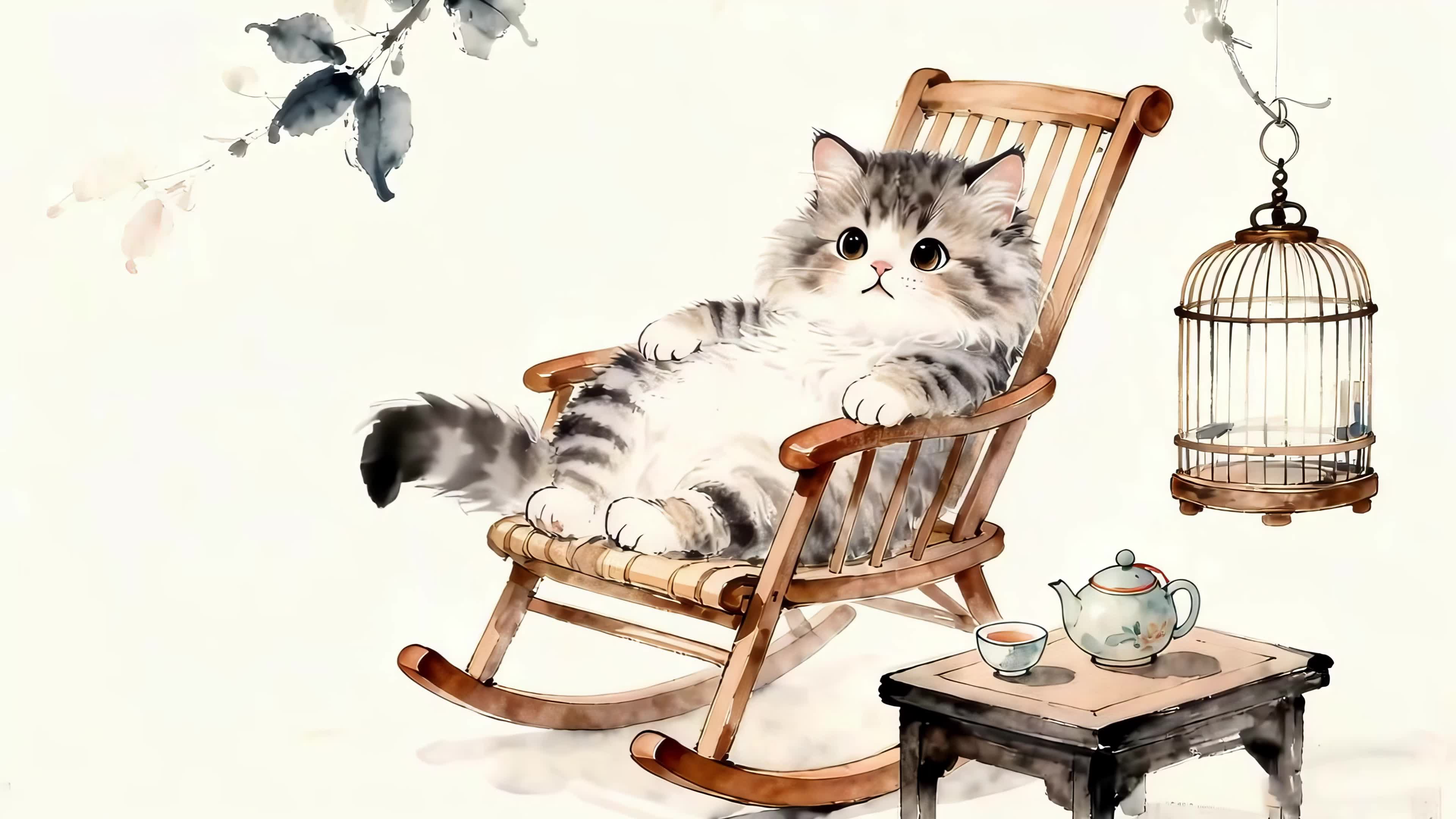 慵懒的猫咪