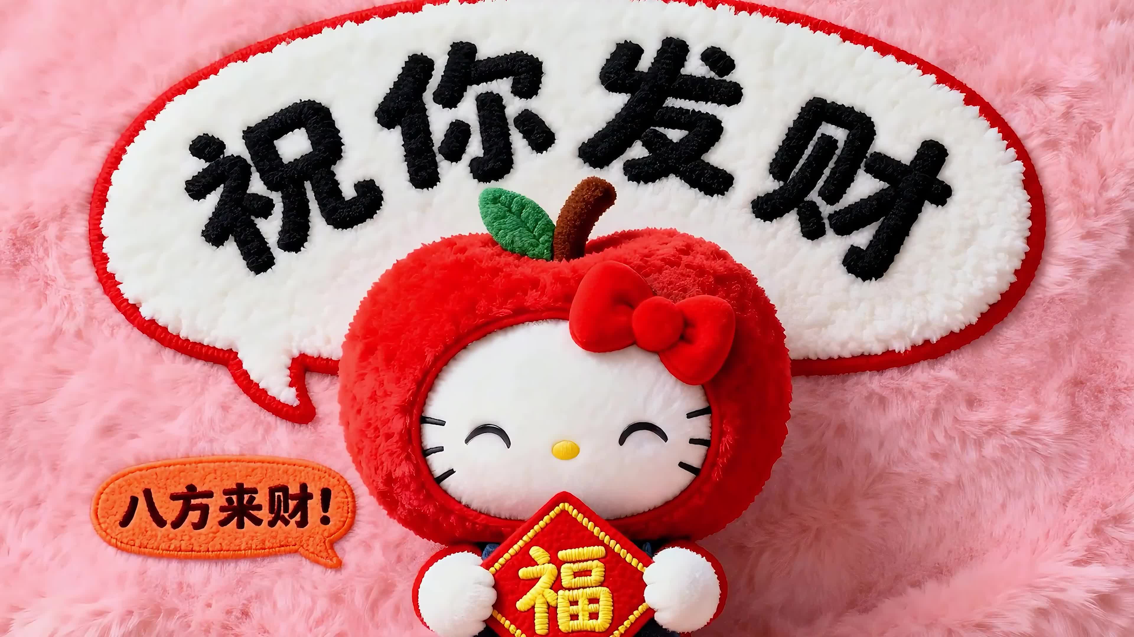 祝你发财八方来财