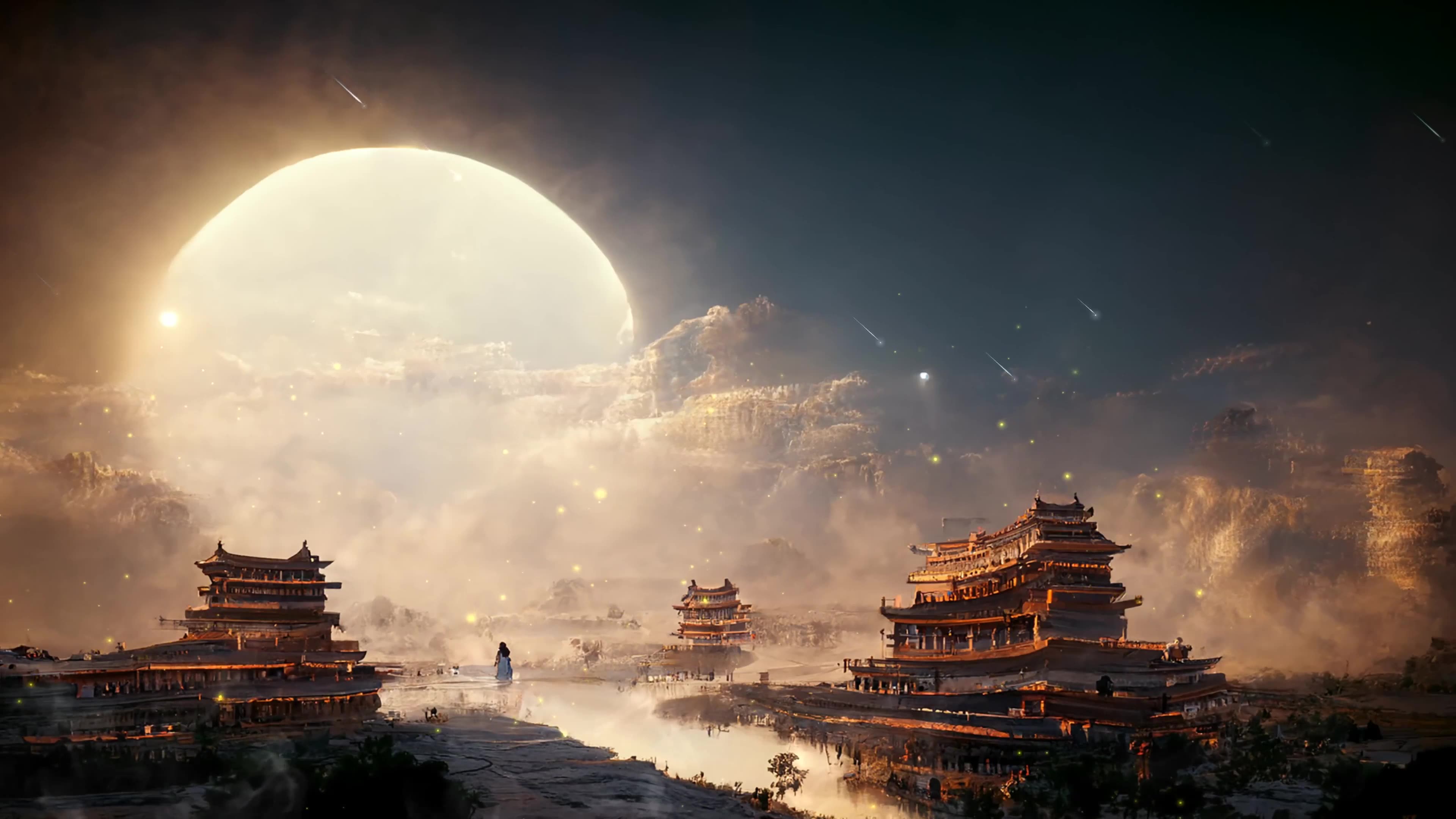 古风月景