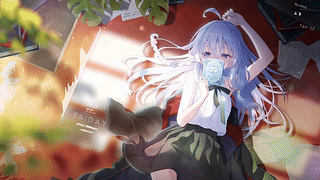 【Time Variation时间变化】Elaina 伊蕾娜：闲憩微息——夜莺Night【魔女之旅】Day Night Gradient